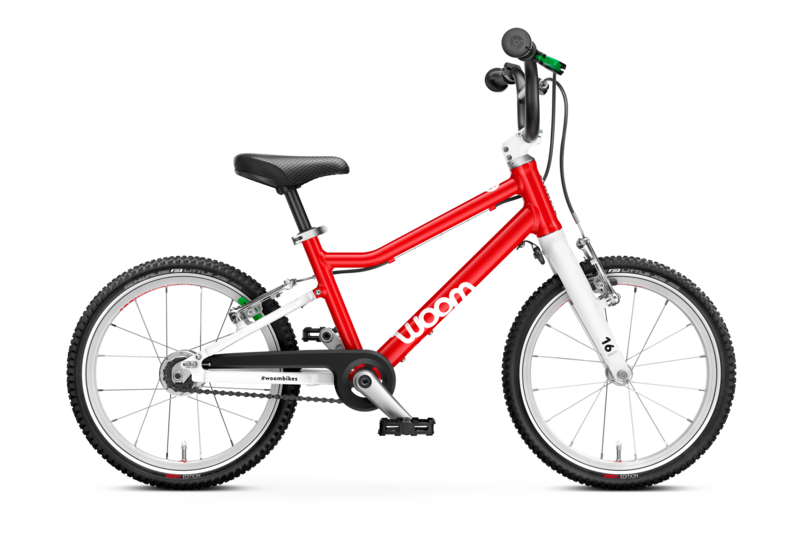 Детский велосипед Woom original 3 G red 16”