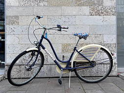 Велосипед Electra Amsterdam Fashion 3i Girard Quatrefoil (Garage Vintage)