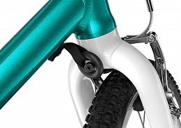 Детский велосипед Woom go 3 metallic turquoise/petrol 16"