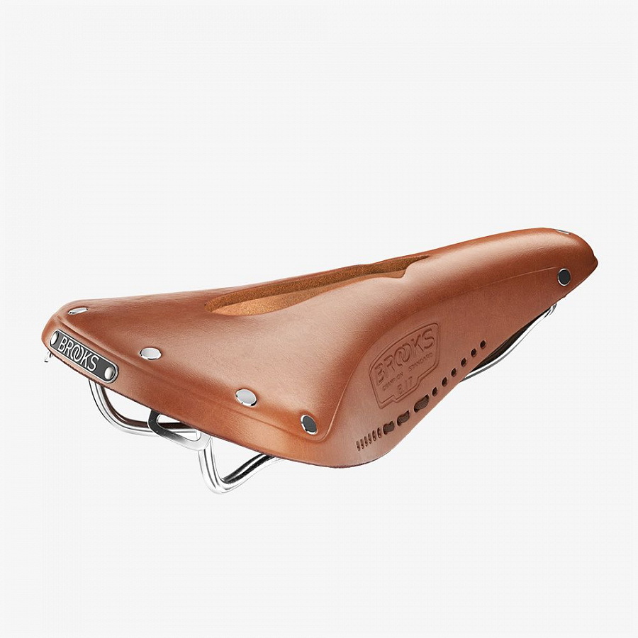 Седло для велосипеда Brooks B17 Carved Leather Saddle Honey