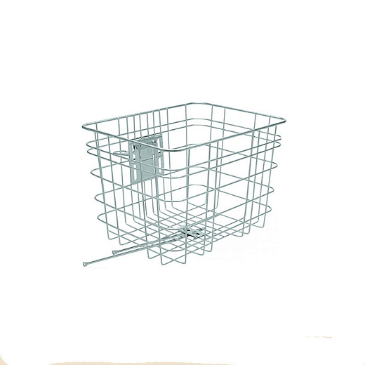 Корзина для велосипеда Electra Cruiser Steel Front Basket Silver
