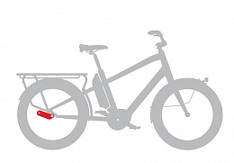 Крепление для детской коляски Benno Trailer Adapter Thru Axle Mount Black