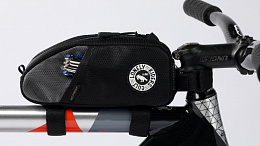 Сумка для велосипеда Ulac Trekking Pro Top Tube Bag Black