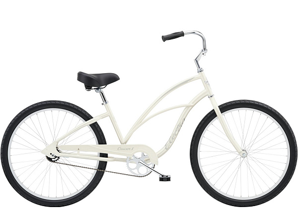 Велосипед Electra Cruiser 1 Step Thru Pearl White (Garage Vintage)**