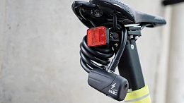 Велосипедный замок Ulac The Bee Alarm Cable Lock Black