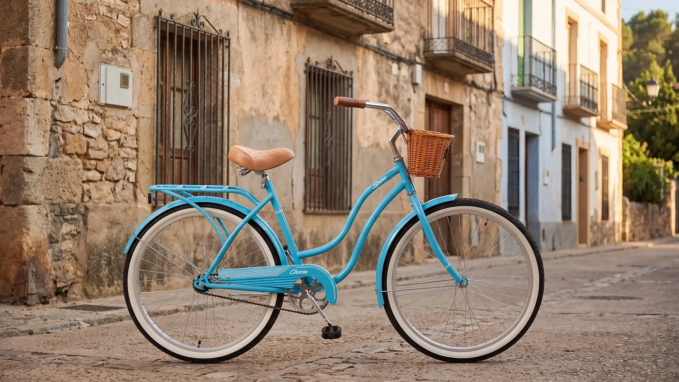 Велосипед круизер Spinn Charm 24" 1-speed Sky Blue