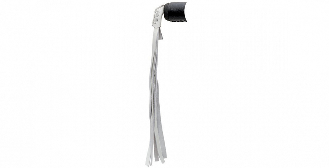 Ленты на руль Electra Leather Handlebar Streamers White