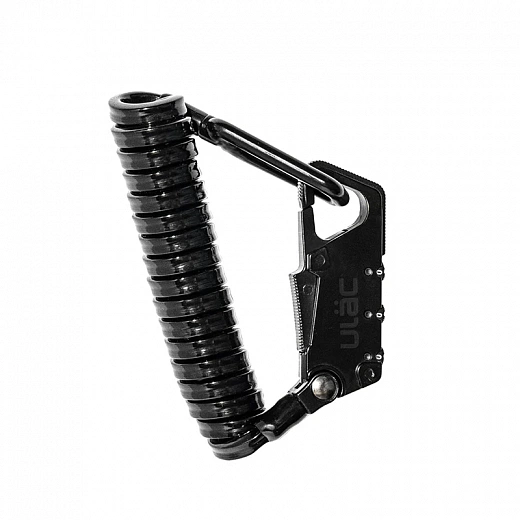 Велосипедный замок Ulac Valkyrie Carabiner Cable Lock Black