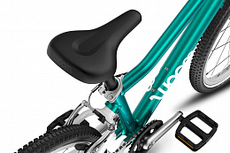 Детский велосипед Woom go 4 metallic turquoise/petrol 20”